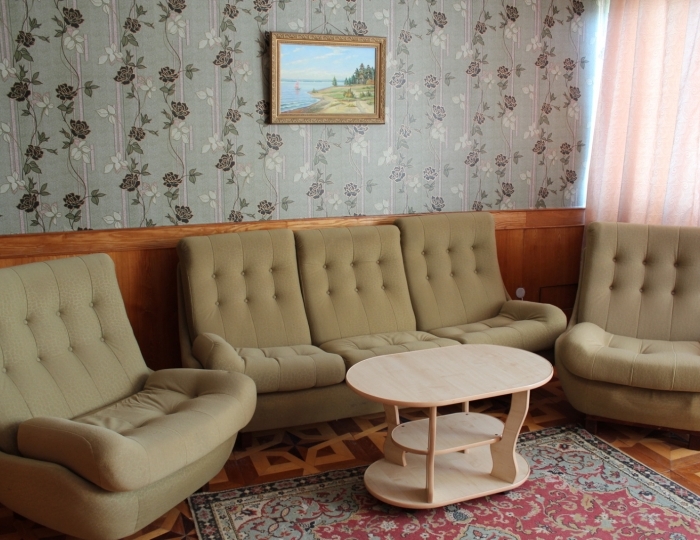 Люкс 4-местный 3-комнатный (вид на море) - Пансионат «Мюссера» (им. Лакоба)