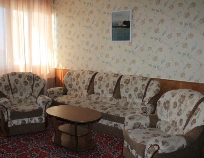 Люкс 4-местный 3-комнатный (вид на море) - Пансионат «Мюссера» (им. Лакоба)