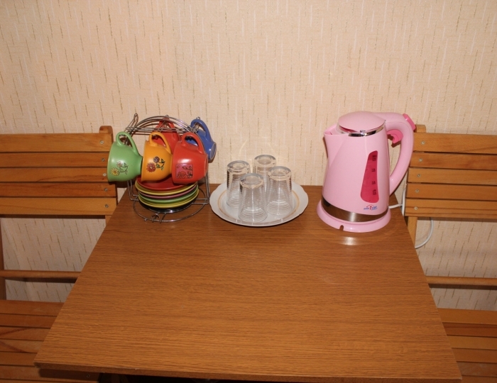 Люкс 4-местный 3-комнатный " ЕВРО" (вид на море) - Пансионат «Мюссера» (им. Лакоба)