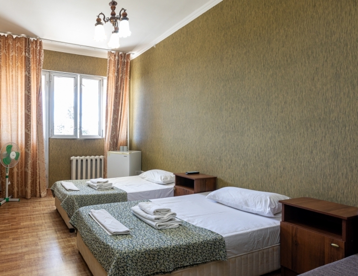 Стандартный 2-местный 1-комнатный, 1 категории (вид на море) - Пансионат «Мюссера» (им. Лакоба)