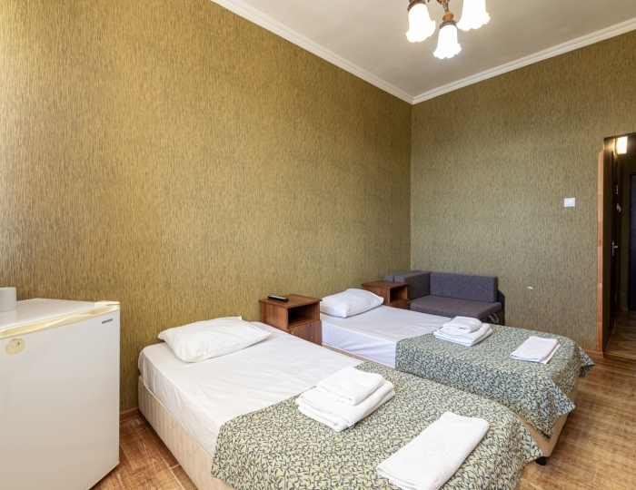 Стандартный 2-местный 1-комнатный, 1 категории (вид на море) - Пансионат «Мюссера» (им. Лакоба)