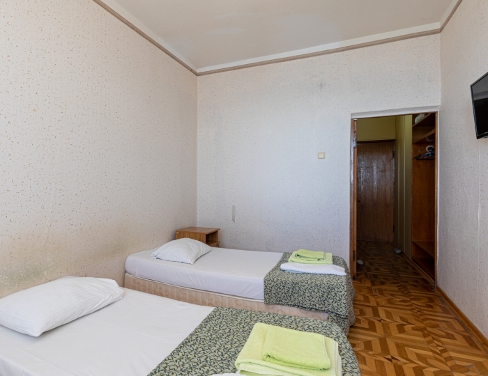 Стандартный 2-местный 1-комнатный, 1 категории (вид на море) - Пансионат «Мюссера» (им. Лакоба)